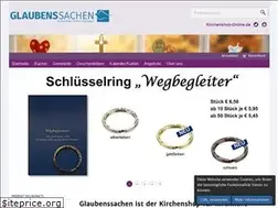 Sites similar to glaubenssachen.de