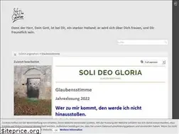 Sites similar to glaubensstimme.de