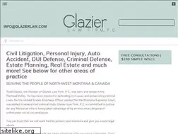 Sites similar to glazierlaw.com