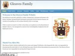Sites similar to gleavesfamily.com