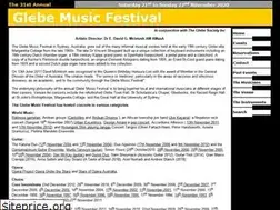 Sites similar to glebemusicfestival.com