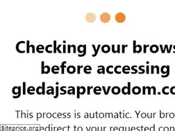 Sites similar to gledajsaprevodom.com