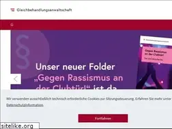 Sites similar to gleichbehandlungsanwaltschaft.gv.at