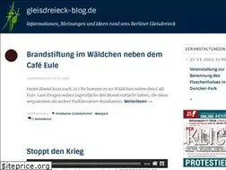 Sites similar to gleisdreieck-blog.de