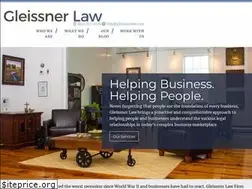 Sites similar to gleissnerlaw.com