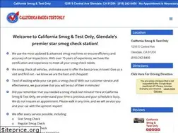 Sites similar to glendalesmogchecktest.com
