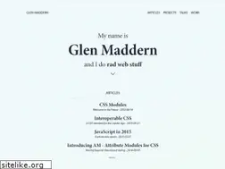Sites similar to glenmaddern.com