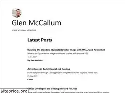 Sites similar to glenmccallum.com