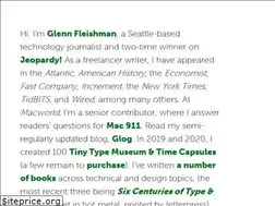 Sites similar to glennf.com