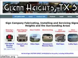 Sites similar to glennheightssigns.com