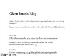 Sites similar to glennjon.es