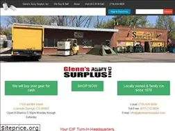Sites similar to glennsarmysurplus.com