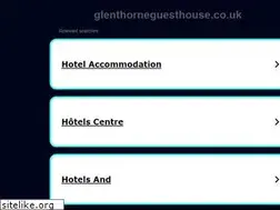 Sites similar to glenthorneguesthouse.co.uk