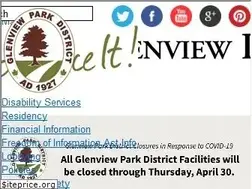 Sites similar to glenviewparks.org