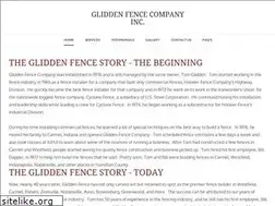 Sites similar to gliddenfencecoinc.com