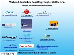 Sites similar to glider-manufacturers.de