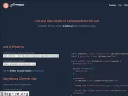 Sites similar to glimmerjs.com