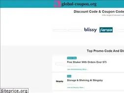 Sites similar to global-coupon.org