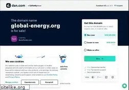 Sites similar to global-energy.org