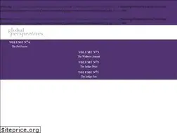 Sites similar to global-perspectives.org.uk