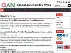 Sites similar to globalaccessibilitynews.com