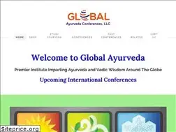 Sites similar to globalayurvedaconferences.com