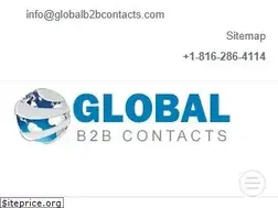 Sites similar to globalb2bcontacts.com