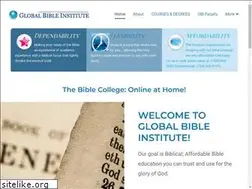 Sites similar to globalbibleinstitute.org