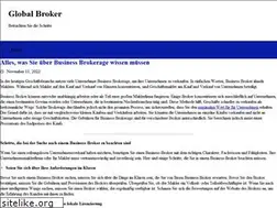 Sites similar to globalbroker.biz