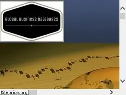 Sites similar to globalbusinessdatabases.com