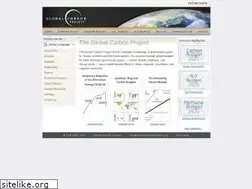 Sites similar to globalcarbonproject.org