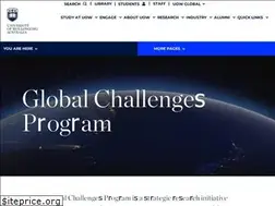Sites similar to globalchallenges.uow.edu.au