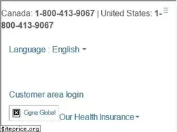 Sites similar to globalcigna.com