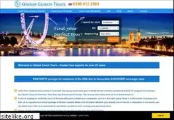 Sites similar to globalcoachtours.com