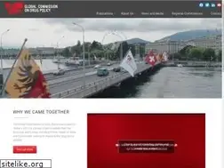 Sites similar to globalcommissionondrugs.org
