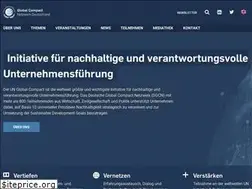 Sites similar to globalcompact.de