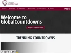 Sites similar to globalcountdowns.com