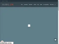 Sites similar to globalcsr.net