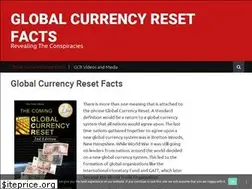 Sites similar to globalcurrencyresetfacts.com
