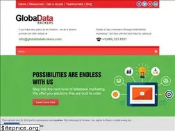 Sites similar to globaldatabrokers.com