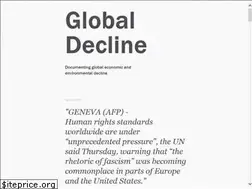 Sites similar to globaldecline.com