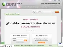 Sites similar to globaldomainsinternationalnow.ws