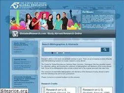 Sites similar to globaledresearch.com