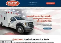 Sites similar to globalemergencyvehicles.com