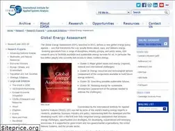 Sites similar to globalenergyassessment.org
