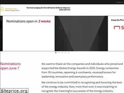 Sites similar to globalenergyawards.com