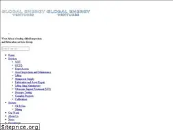 Sites similar to globalenergyventures.com