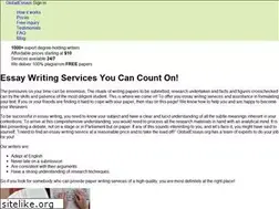 Sites similar to globalessays.org
