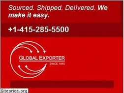 Sites similar to globalexporter.com
