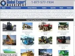 Sites similar to globalexportmachinery.com